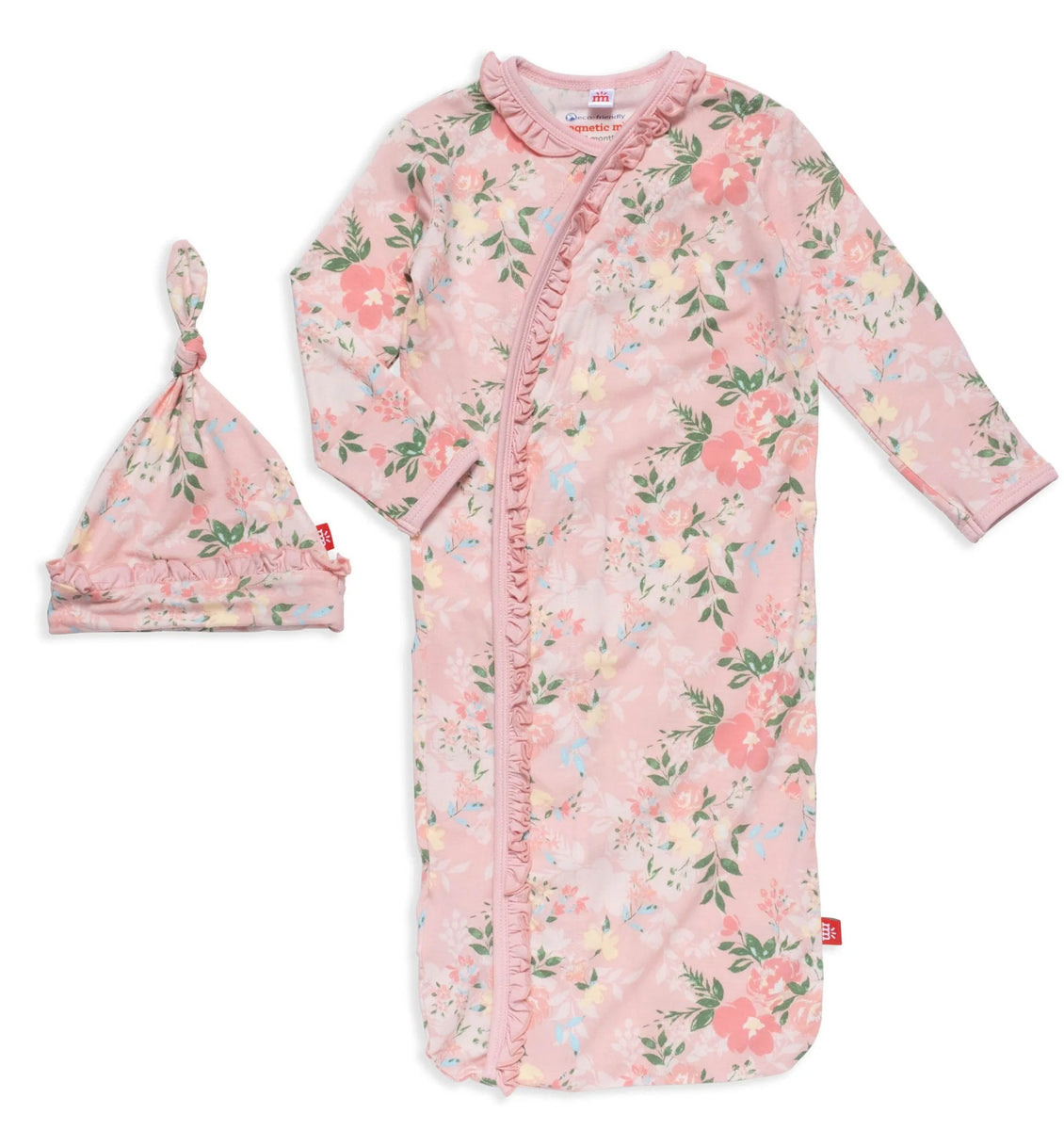 Magnetic Modal Ruffle Gown & Hat-Honey Blossom main image 0