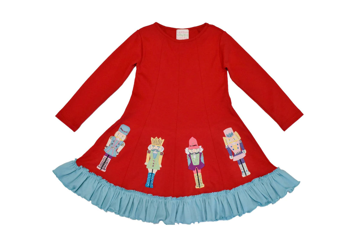 Sparkling Nutcracker Dress by Lemon Loves Lime P. Cottontail & Co.
