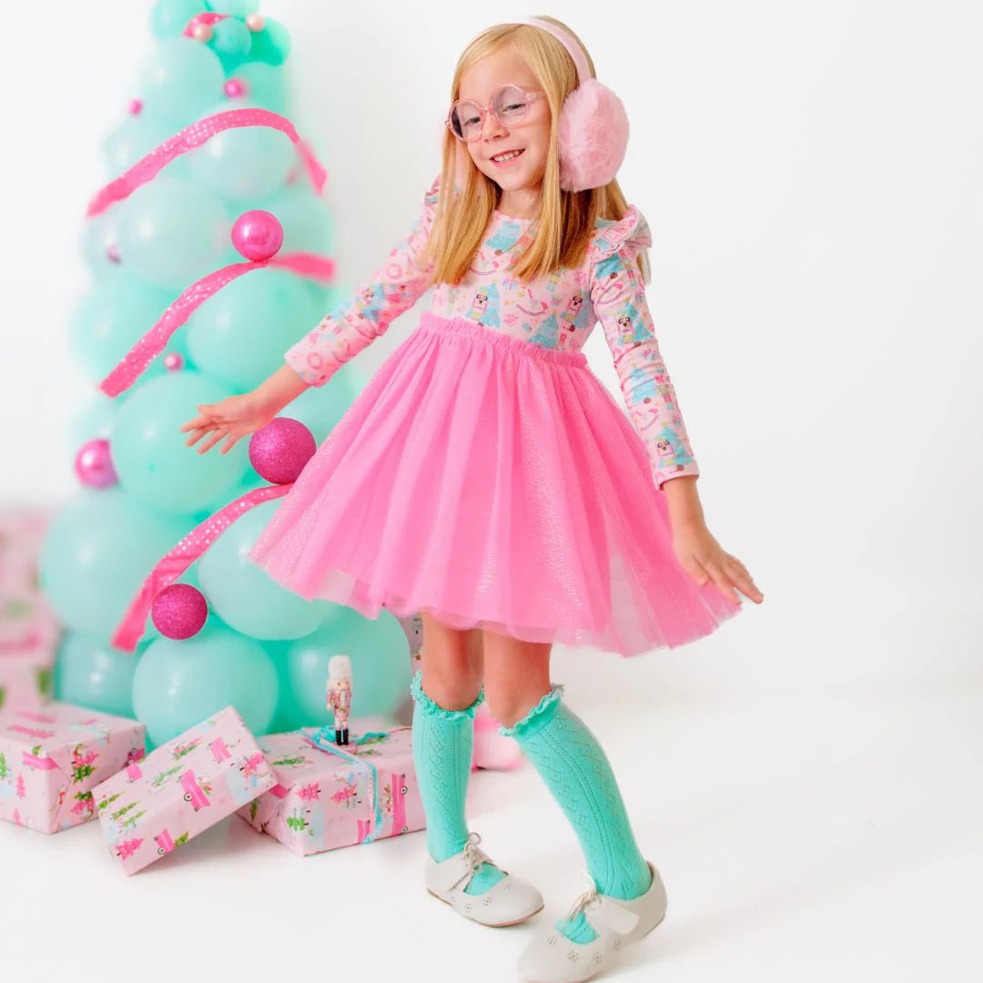 Nutcracker Trellis Christmas Long Sleeve Tutu Dress 5y Nutcracker Trellis Christmas Long Sleeve Tutu Dress 5y
