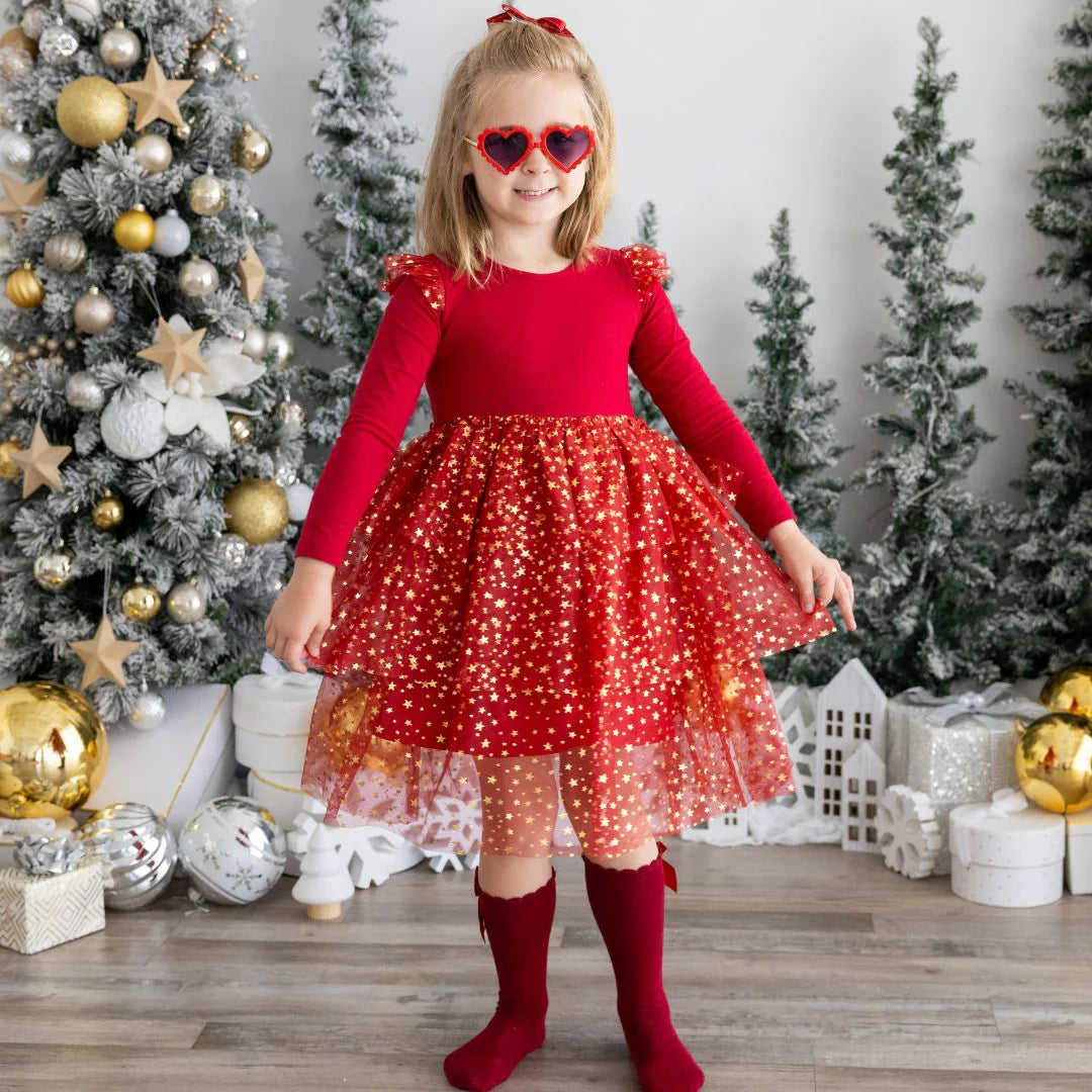 coquette christmas dress NWT Talulah Dress Red Mini Bow Tie Plaid Puffed A Line Coquette Christmas  Small