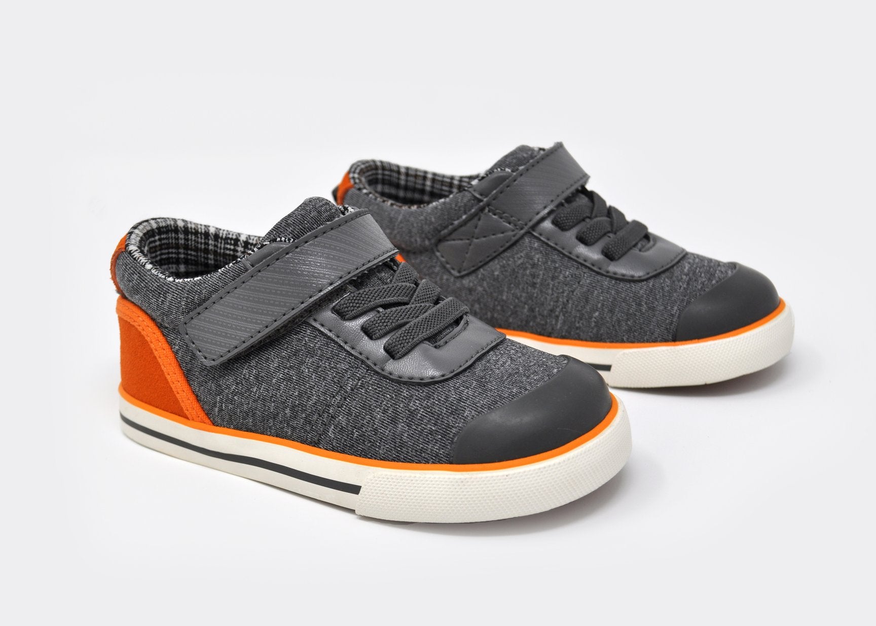 Florence Boy's Single Strap Shoe in Grey P. Cottontail & Co. Florence Boy's Single Strap Shoe in Grey P. Cottontail & Co.