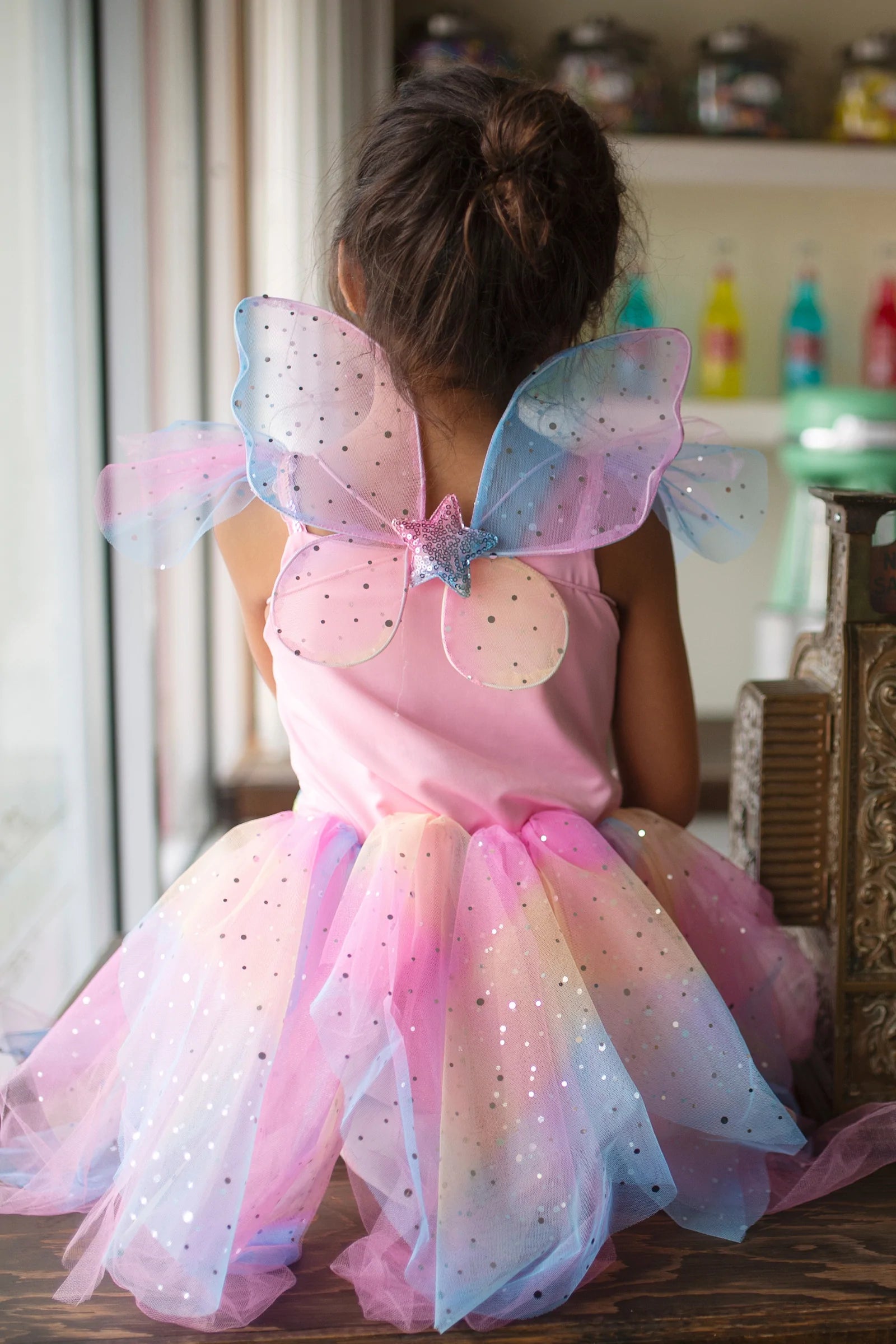 Rainbow Fairy Dress & Wings Rainbow Fairy Dress & Wings