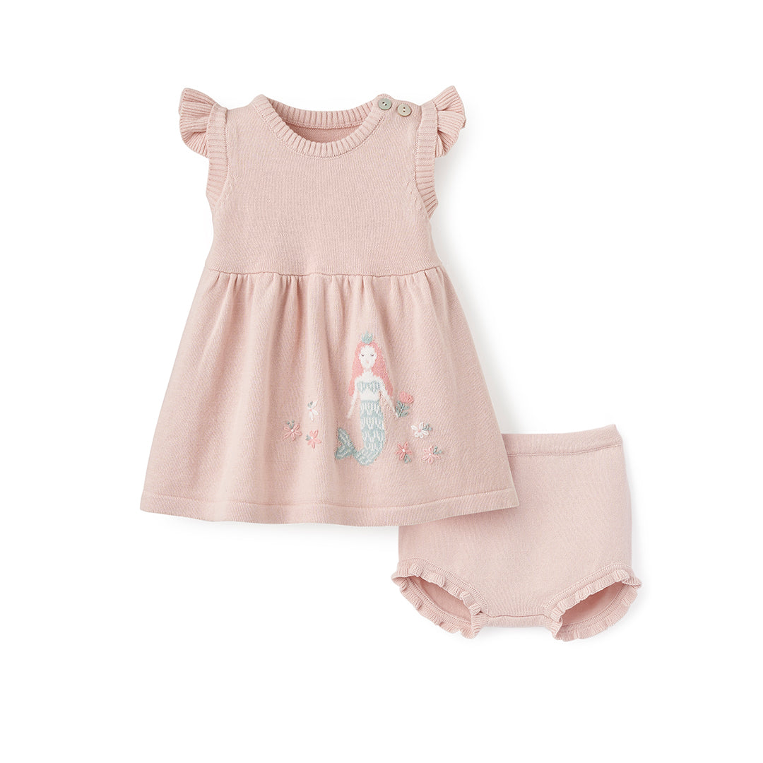 mermaid dress for newborn Mermaid Dress With Bloomer Set by Baby Needs/Elegant Baby 12 Months