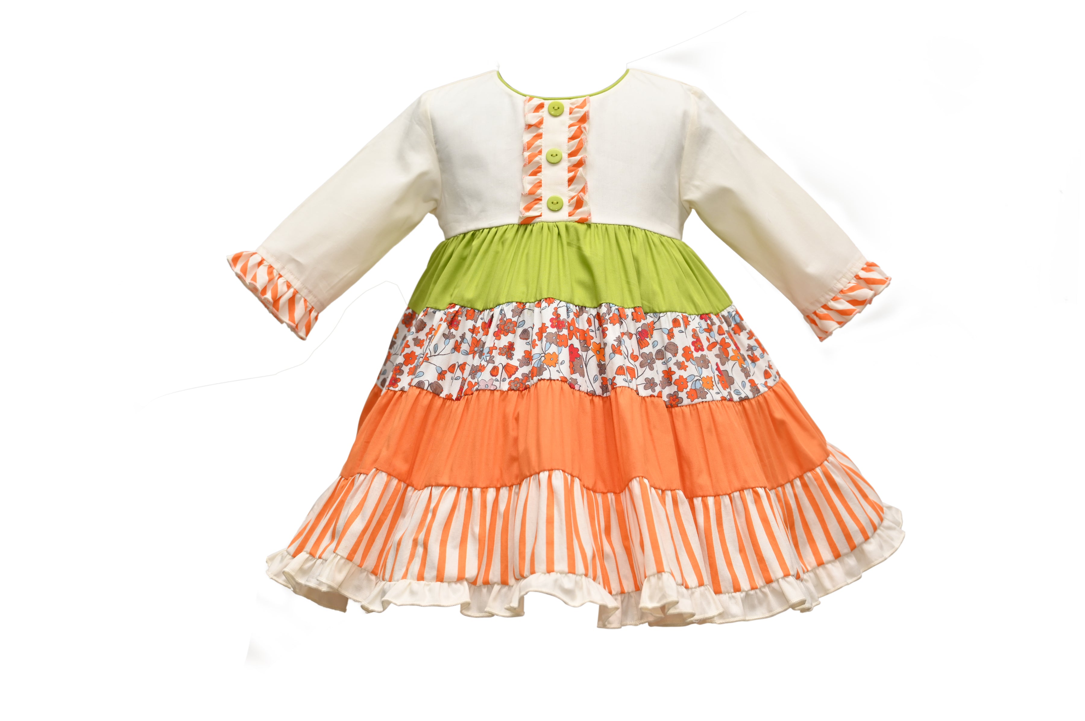 Fall Twirl Dress by Cotton Kids 12 Months Fall Twirl Dress by Cotton Kids 12 Months