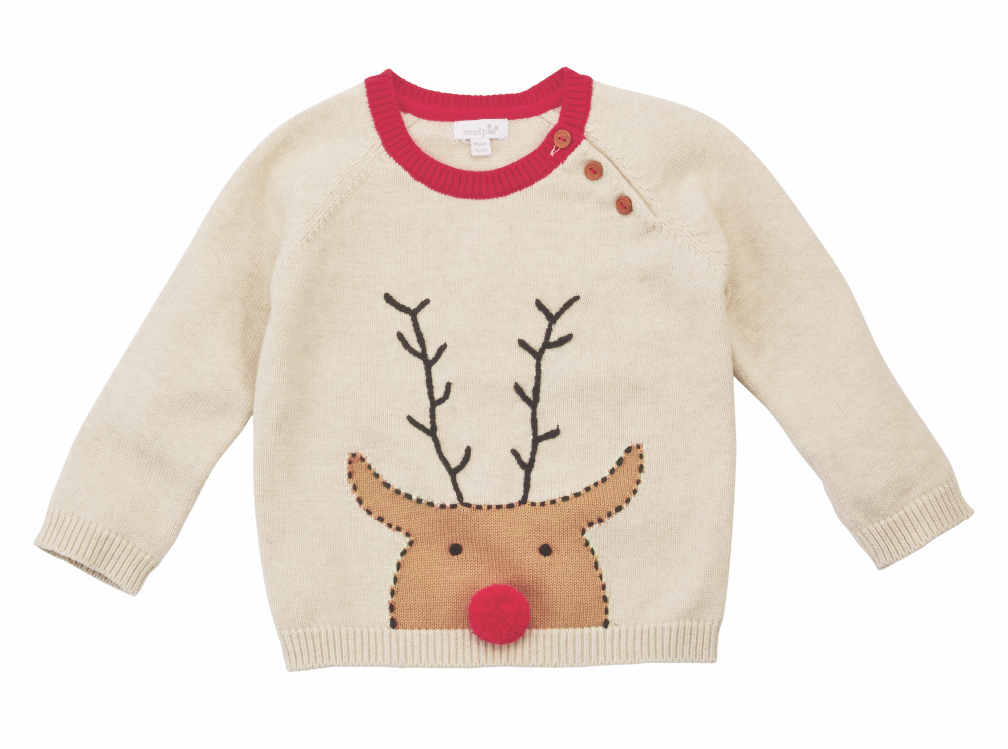 Reindeer Sweater by Mud Pie